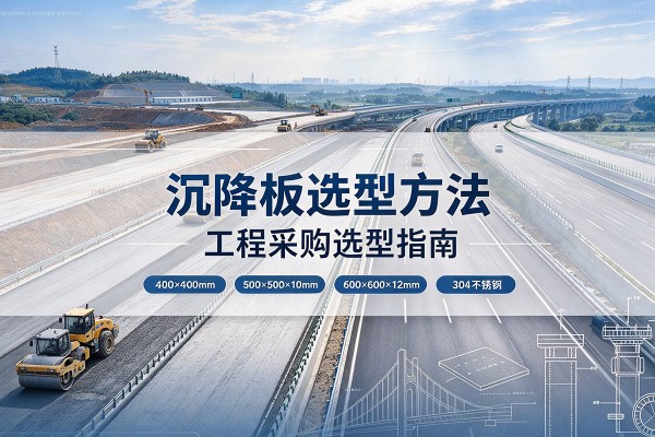 永新沉降板选择方法
