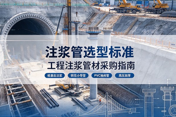 永新注浆管选型标准