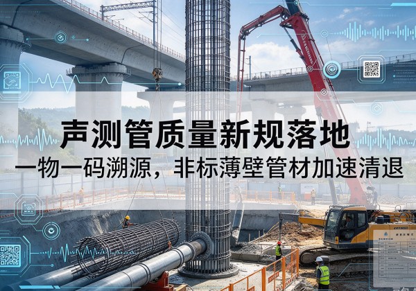 永新声测管质量新规落地，一物一码溯源，非标薄壁管材加速清退