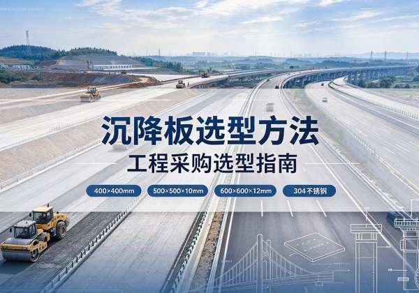 永新沉降板选择方法